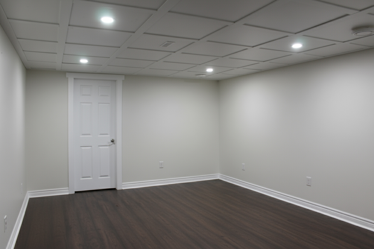 Basement project — photo one